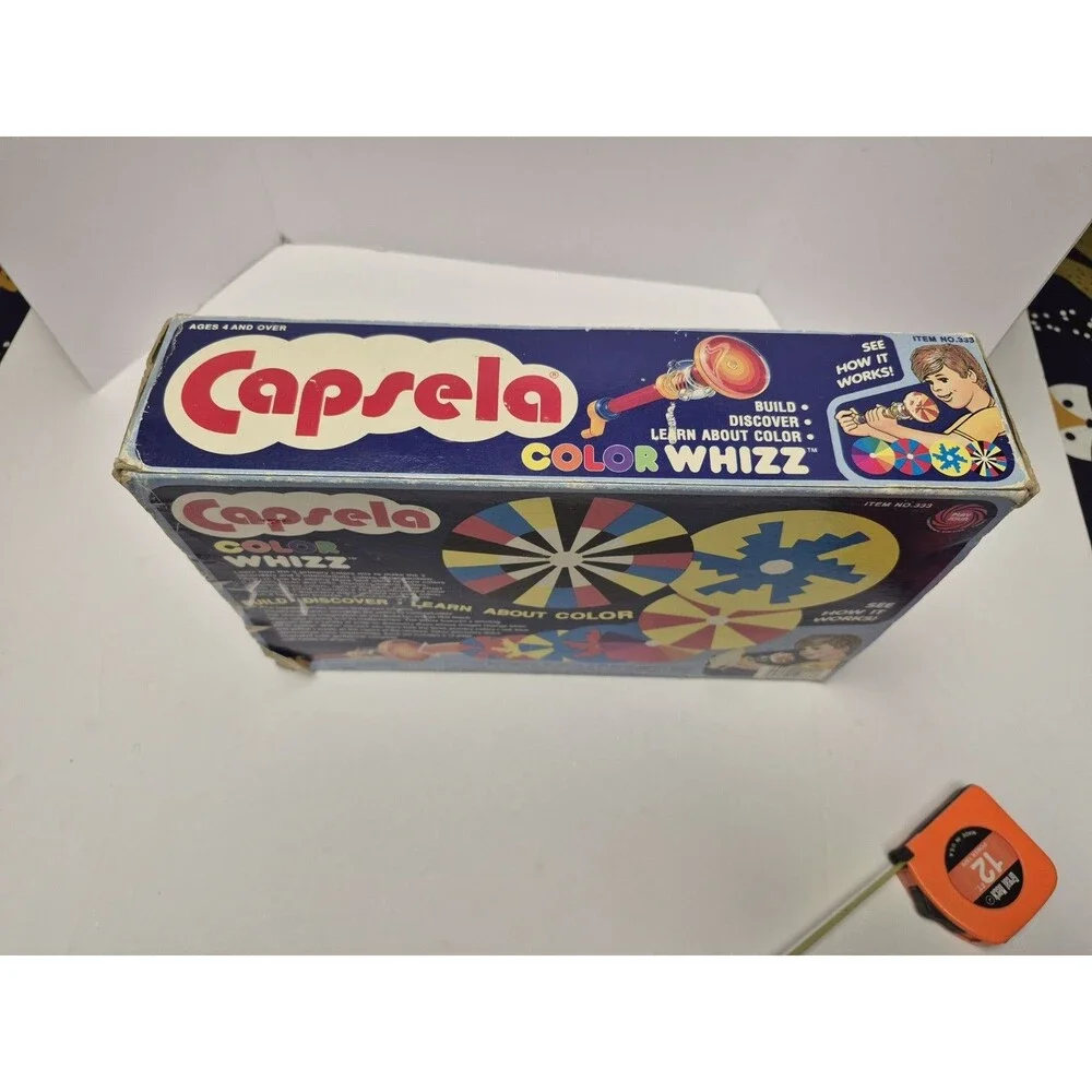 Vintage Capsela Color Whizz PLAY-JOUR 1990s In Box Complete with Instructions.